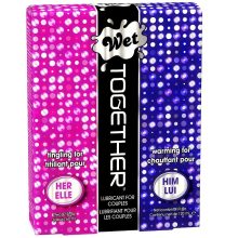 Wet together lubricant per parelles